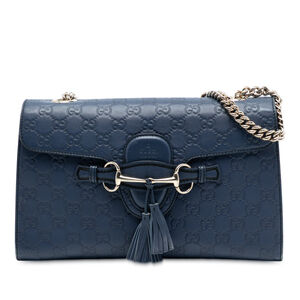 Pre-Loved Gucci Medium Guccissima Emily Shoulder Bag